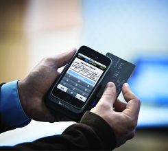 Mobile point-of-sale device